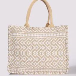 Geometric Pattern Tote Bag-image-4