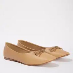 Women Slip-On Ballerinas with Knot Accent-image-33