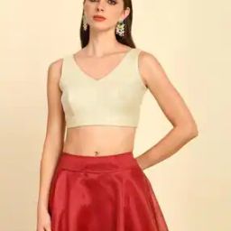 Women Back Open Blouse-11