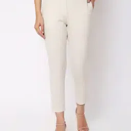 Ankle-Length Pants with Insert Pockets-image-3