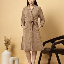 fabinaliv Women Bath Robe with Belt-picture-14