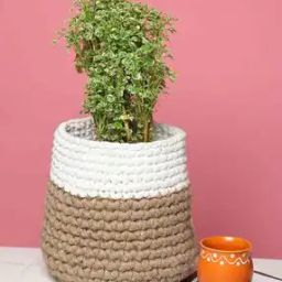 Handmade Biodegrable Eco Friendly Planters Basket-17