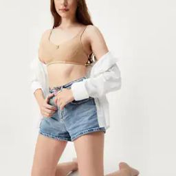 Non-Wired Bra with Adjustable strap-image-18