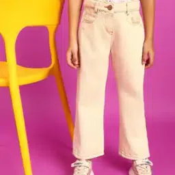 tales & stories Girl Straight Jeans with Insert Pockets-picture-27