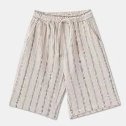 Boys Flat Front Shorts with Drawstring Waist-image-48