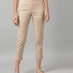 Women Pants with Semi-Elasticated Waist-image-65