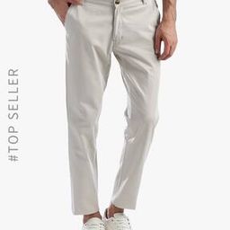 Slim Fit Flat-Front Chinos-image-73