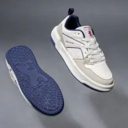 Men Panelled Lace-Up Casual Shoes-image-19