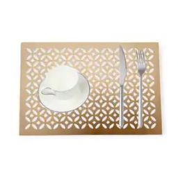 Set of 4 Rexine Design PVC Placemats-image-31