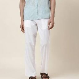 Flat-Front Pants with Insert Pockets-image-25