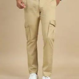 Men Slim Fit Cargo Pants-picture-34