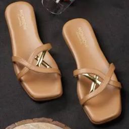 Women Open-Toe Slip-On Flat Sandals-0
