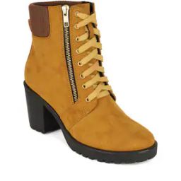Lace-Up Ankle-Length Boots-image-7