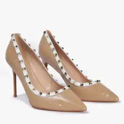 Embellished Pointed-Toe Stiletto Pumps-5