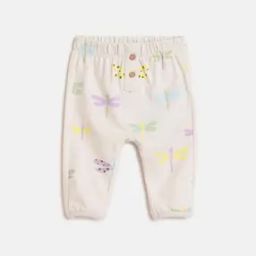 Girls Flat-Front Pants with Elasticated Waist-picture-39