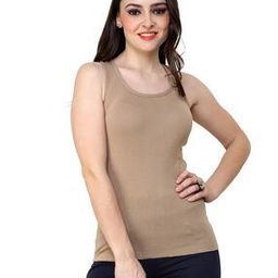 Strappy-Sleeves Scoop-Neck Camisole-image-70