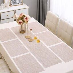 Set of 6 Table Placemats with Table Runner-picture-42