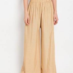 Solid Palazzos with Elasticated Waist-picture-27