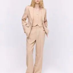Women Tailored Fit Single-Breasted Blazer-picture-10