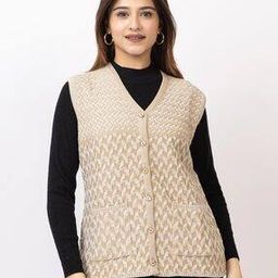 Women V-Neck Sleeveless Cardigan-picture-42
