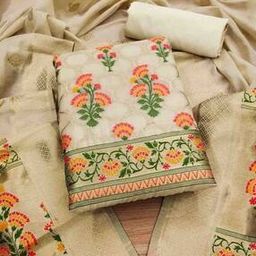 Women Printed Unstitched Dress Material-image-47