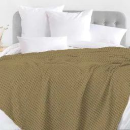 Cotton Waffle Double Blanket-image-19