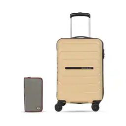 Men Striped Trolley with Wallet-30