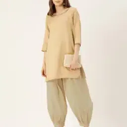 Women Pleated Salwar with Elasticated Waist-image-31