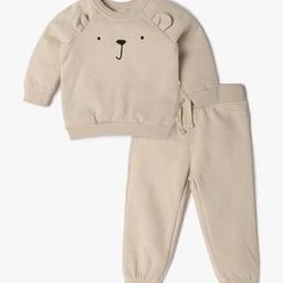 Printed Sweatshirt & Pants Set-image-36