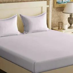 300 TC Double King Bedsheet with Pillow Covers-image-92