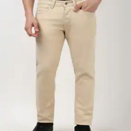 Men Slim Fit Jeans with 5-Pocket Styling-image-43