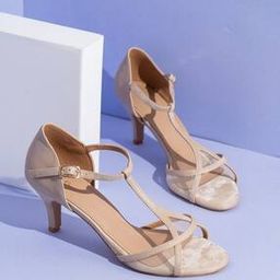 Women Heeled Sandals with Synthetic upper-image-41