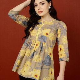 Women Floral Print Regular Fit Top-image-47