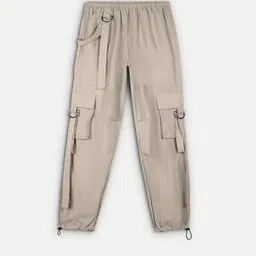dcyphr Women Relaxed Fit Flat-Front Pants-picture-44