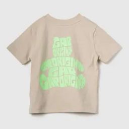 Typographic Print Crew-Neck T-Shirt-image-2