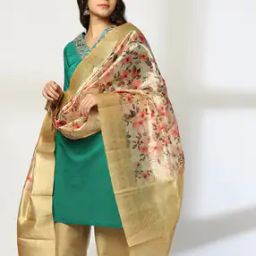 Women Floral Print Dupatta-49