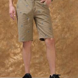 Men Regular Fit Mid-Rise Cargo Shorts-image-23