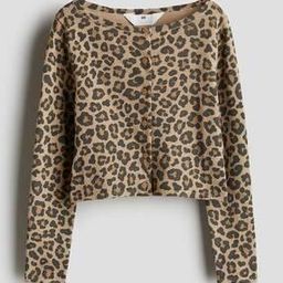 Girls Animal Printed Cardigan-22