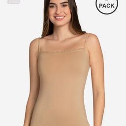 Pack Of 2 Solid Camisole with Adjustable Straps-picture-10