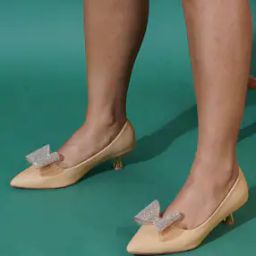 Women Kitten-Heeled Shoes with PU Upper-picture-13