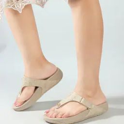 Women Reptilian Pattern Slip-On Wedges-picture-2