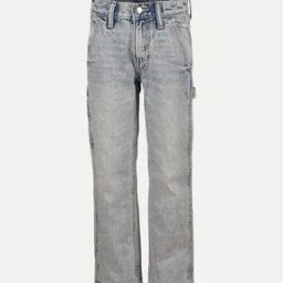 Mid-Rise Jeans with Insert Pockets-34