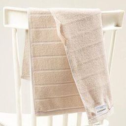 Striped Cotton Sheared Hand Towel 23" x 15"-50