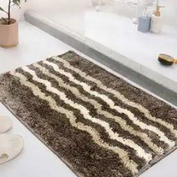 Striped Antiskid Birmingham Bath Mat 23" x 15"-13