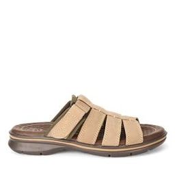 Men Regular Fit Flip Flops with Round Toes-44