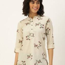 Women Floral Tunic-image-1