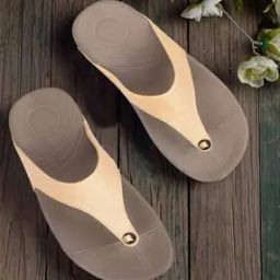 Women T-Strap Slippers with Flat Heels-picture-23