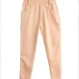 Straight Fit Jegging with Elasticated Waist-image-32