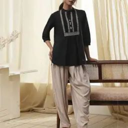 Women Straight Fit Ankle Length Palazzo-image-50