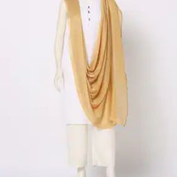 Striped Dupatta with Gotta Patti Border-picture-1